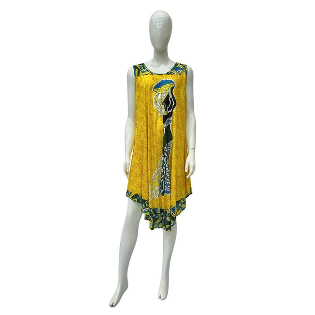 Wholesale Women's Dresses Printed-Ladies Rayon Dress-Round Neck 6-48-Case O-S 1C Livia NWa9