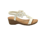 Wholesale Women's Comfort Fit Sandals Embellished Riley NG33