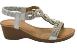 Wholesale Women's Embellished Design Sandals Embellished Harper NG35