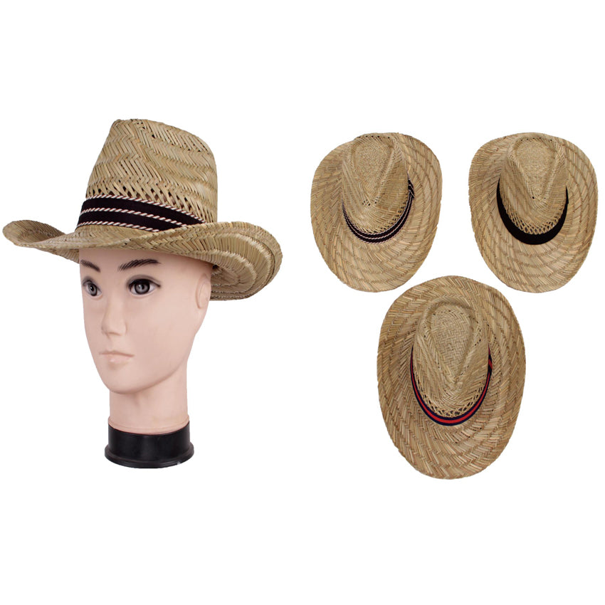Wholesale Men's Hats One Size Straw Ty NQ87