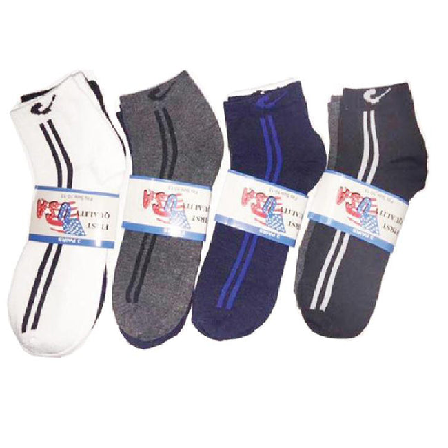Wholesale Men's Clothing Accessories Apparel Assorted Socks Size 10-13 Fred NQW2