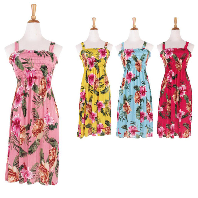 Wholesale Women's Dresses Suspender Skirt Assorted Summer M,L,XL,XXL Kinley NQQ1