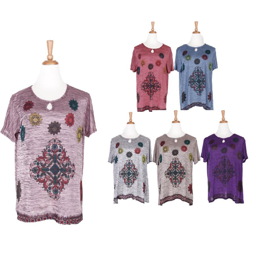 Wholesale Women's Clothing Apparel Top M,L,XL,XXL Evie NQ65