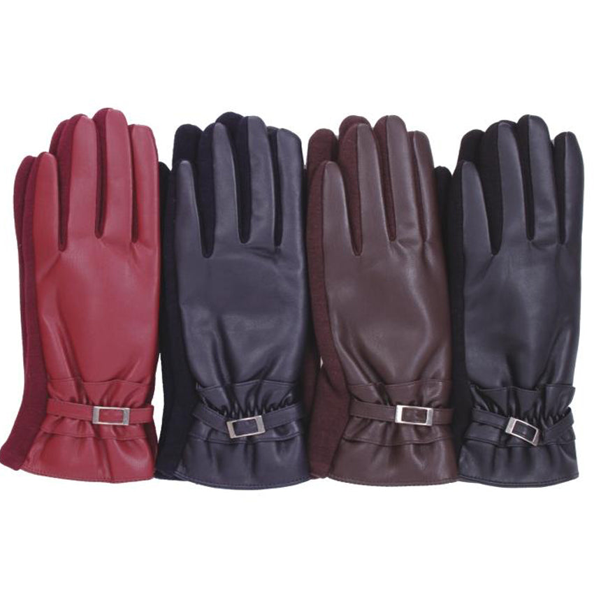 Wholesale Clothing Accessories Ladies Cotton Screen Touch Glove Assorted NQ824