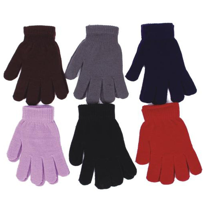 Wholesale Clothing Accessories Acrylic GLoves Mixed Color Assorted NQ8s
