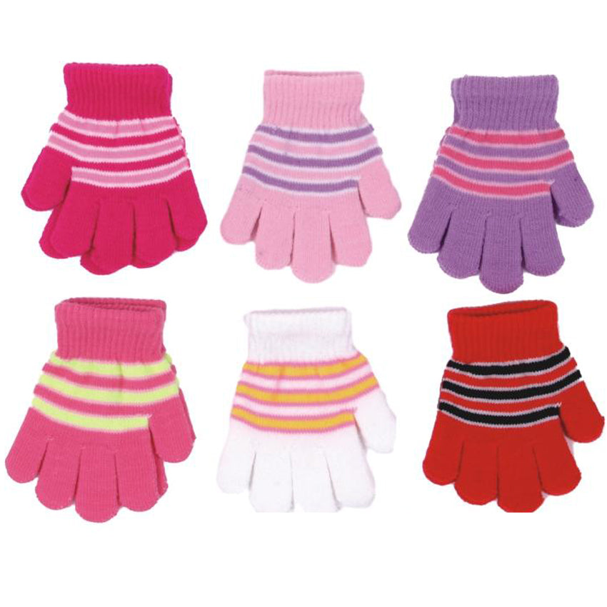 Wholesale Clothing Accessories Girl Med 3 Tone 15Cm Gloves Assorted NQ82