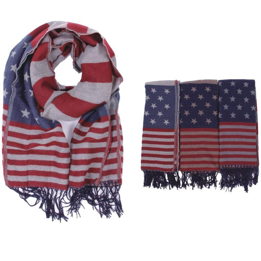 Wholesale Clothing Accessories Ladies Scarf American Design Assorted NQ89