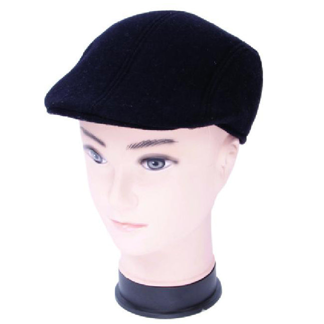 Wholesale Clothing Accessories Ear Flap Hat Solid Black Only Assorted NQ8B