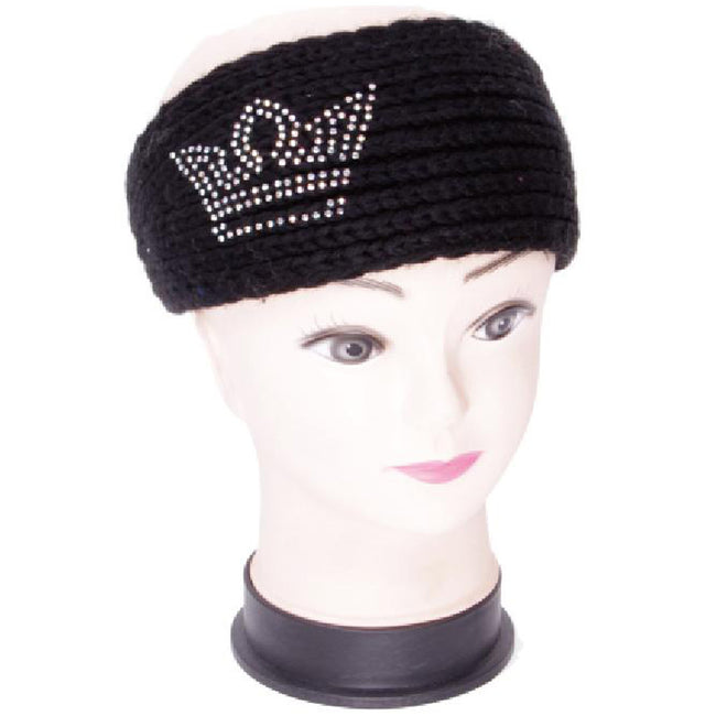 Wholesale Clothing Accessories Headband Crown Embroidery Assorted NQ9B