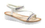 Wholesale Women's Beaded Detail Sandals Wedge Embellished Avery NG31