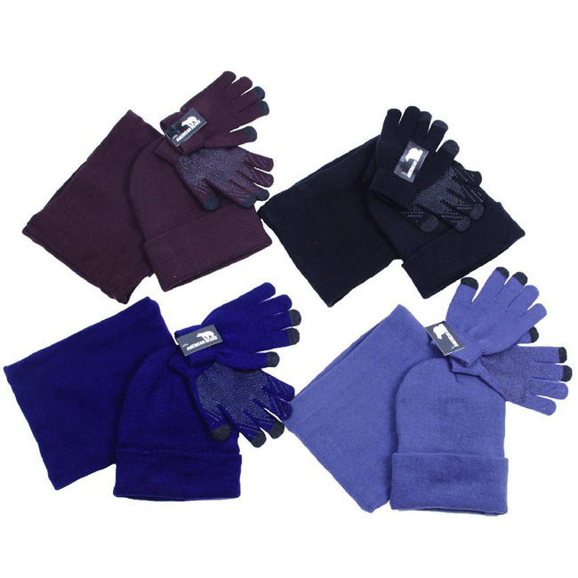 Wholesale Clothing Accessories Winter Hat 3Pc Set NQ86