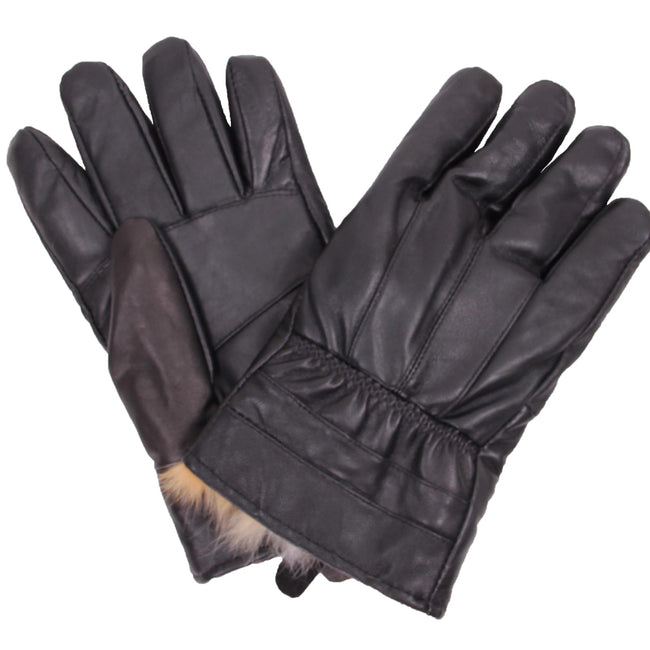 Wholesale Clothing Accessories Men Leather Winter Gloves NQ80