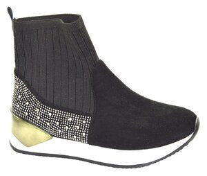 Wholesale Women's Sneakers High Top Slip On Trendy Comfortable Women's Shoes Reagan NG37