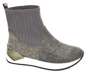 Wholesale Women's Sneakers High Top Slip On Trendy Comfortable Women's Shoes Reagan NG37