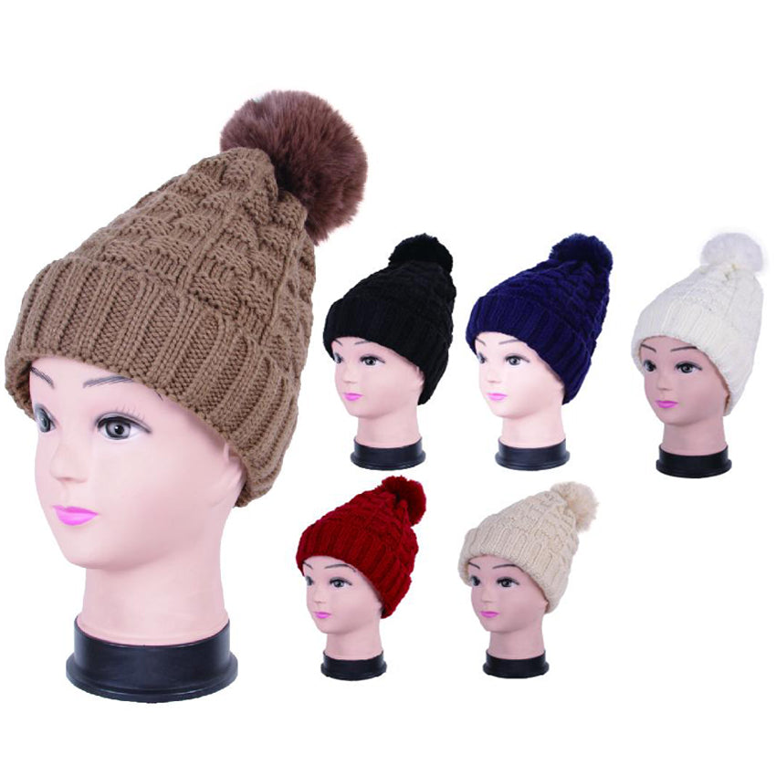 Wholesale Clothing Accessories Ladies Hat Fur Assorted NQ82