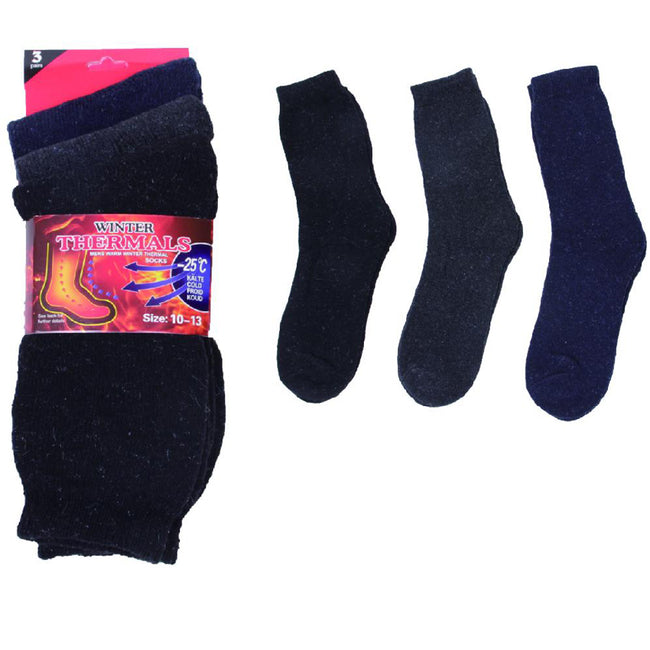 Wholesale Clothing Accessories Men Thermal Sock Assorted NQ885