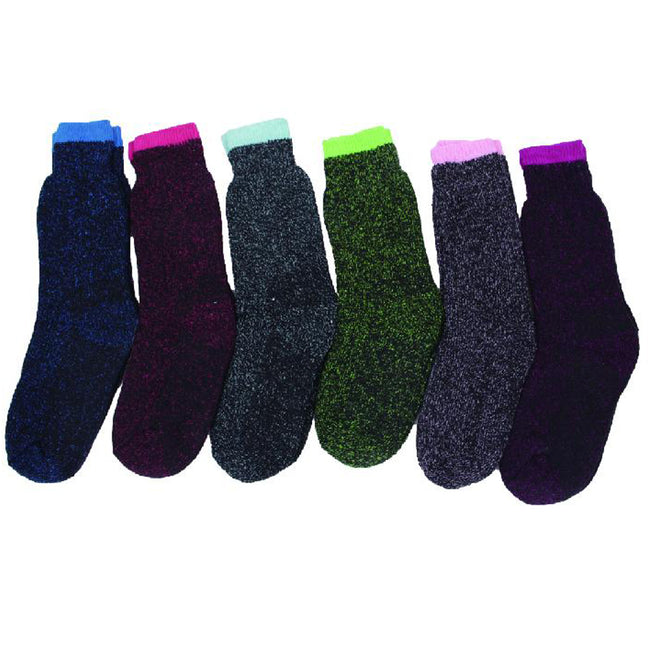 Wholesale Clothing Accessories Ladies Winter Heated Sock Assorted NQ886