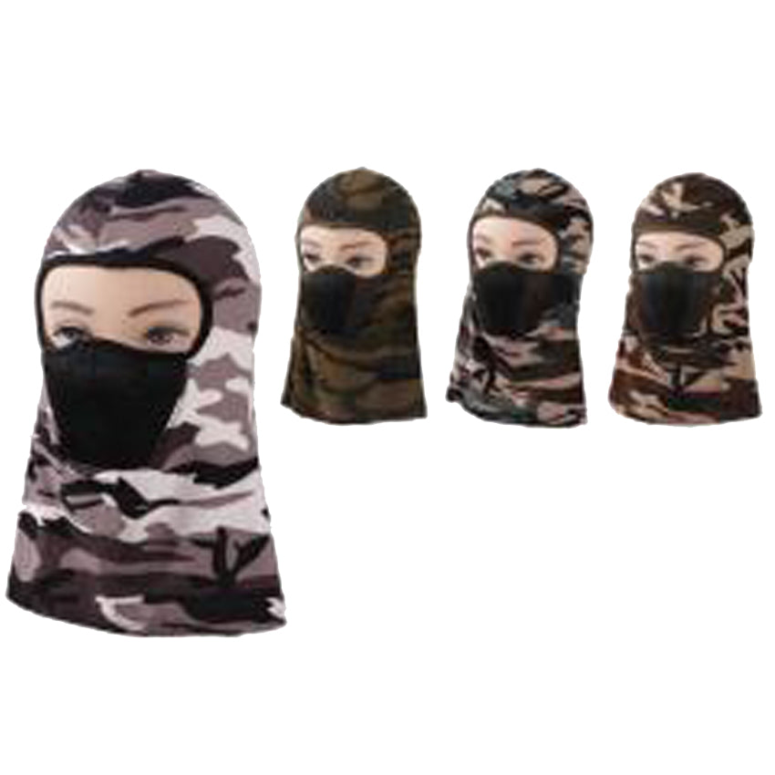 Wholesale Clothing Accessories Face Mask Army Color Assorted NQ801