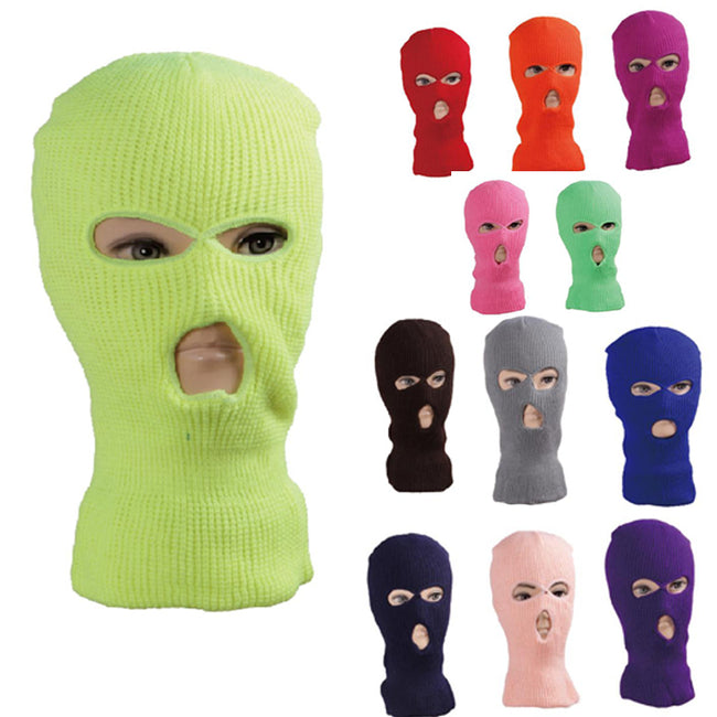 Wholesale Clothing Accessories 3 Hole Face Mask Color Assorted NQ812