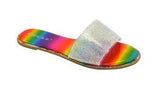 Wholesale Women's Trendy Sandals Flat Embellished Abigail NGG7