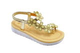 Wholesale Women's Beaded Detail Sandals Wedge Embellished Stella NG52