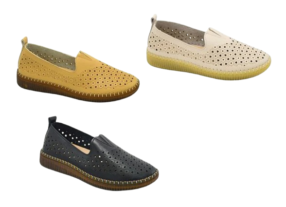Wholesale Women's Durable Moccasin Loafer Flats Isabella NG57