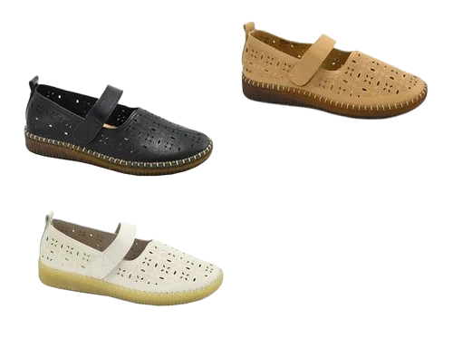 Wholesale Women's Faux Suede Moccasin Style Loafers Hazel NG58
