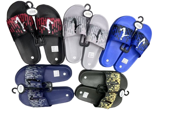 Wholesale Men's Slippers Assorted Mix Colors Flip Flops Alfred NPE60