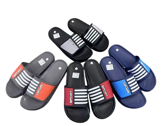 Wholesale Men's Slippers Assorted Mix Colors Flip Flops Deither NPE62