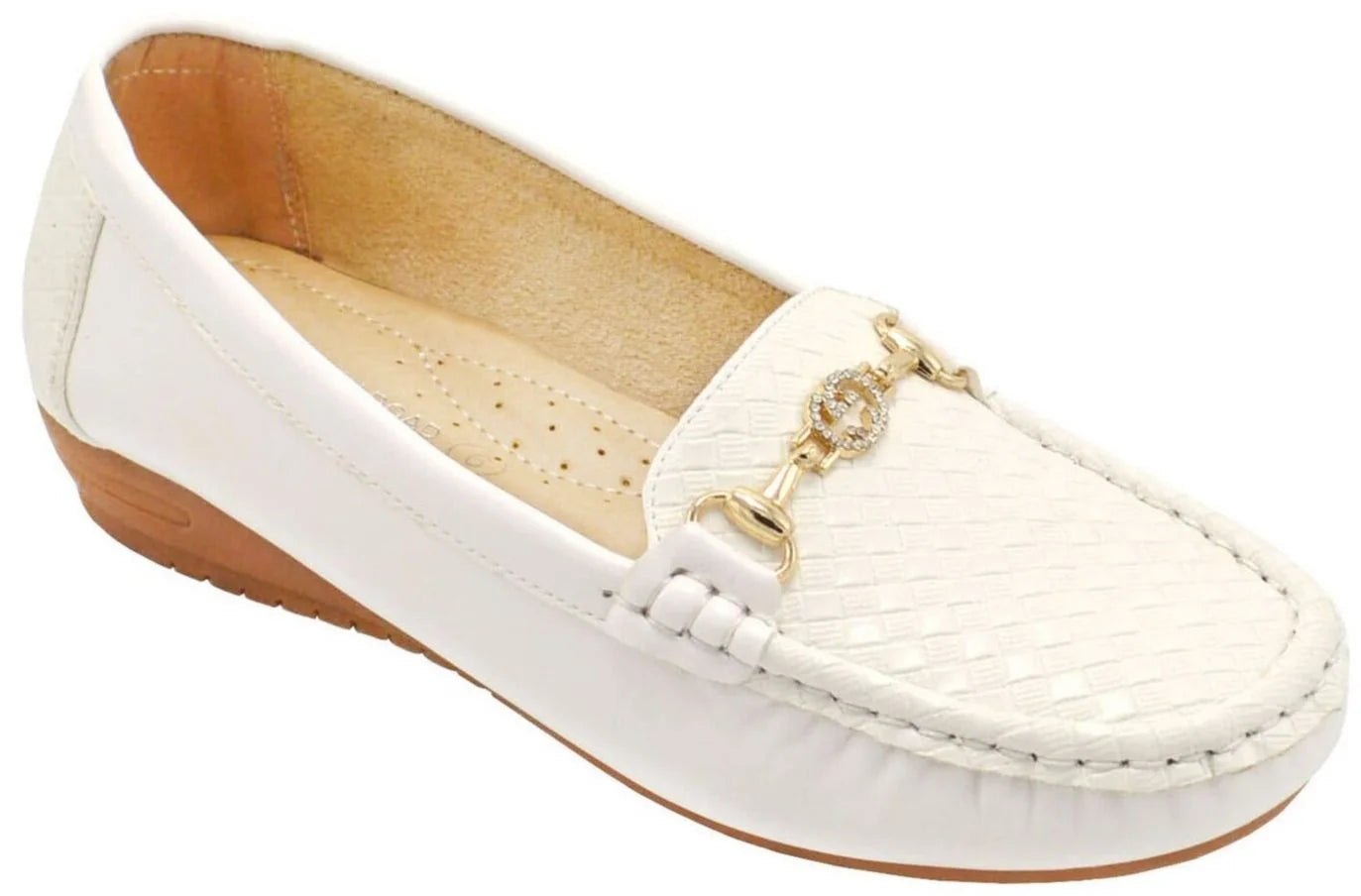 Wholesale Women's Loafer Shoes with Moccasin Stitch Lucy NG61