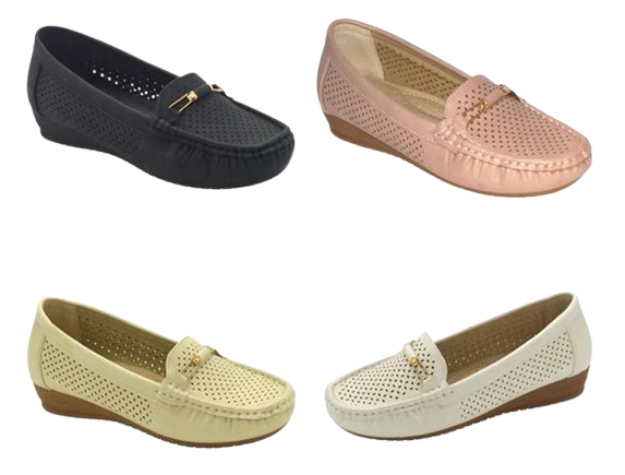Wholesale Women's All-Day Comfort Moccasin Loafers Lily NG61