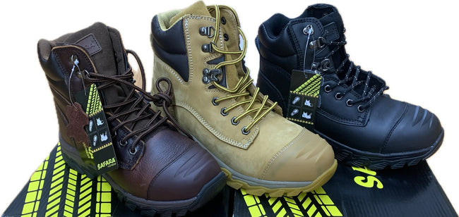Wholesale Composite Work Boots Leather Shoes NE61