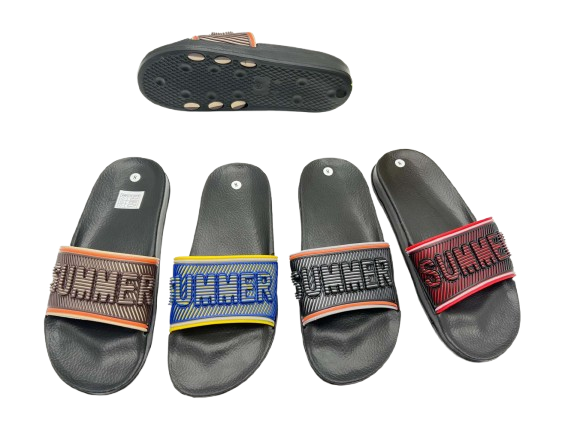 Wholesale Men's Slippers Assorted Mix Colors Flip Flops JR NPE67
