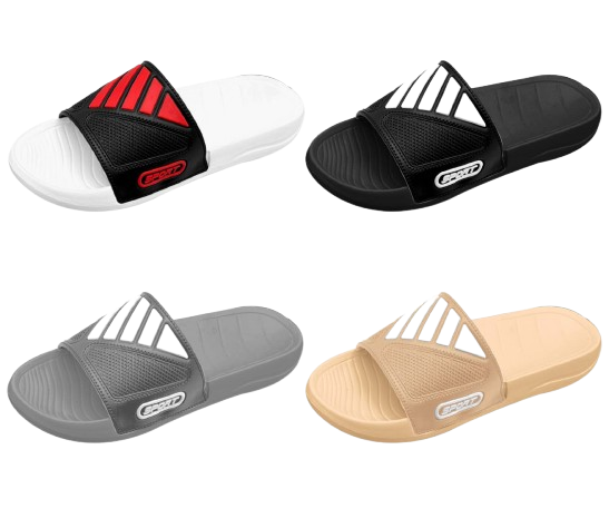 Wholesale Men's Slippers Assorted Mix Colors Flip Flops Andy NPE69