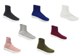 Wholesale Women's Sneakers High Top Slip On Trendy Comfortable Women's Shoes Sophia NG79