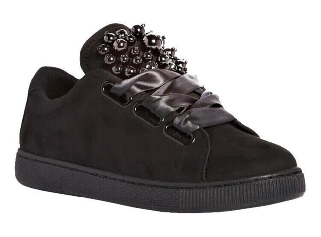 Wholesale Women's Sneakers Lace Up Embellished Trendy Comfortable Women's Shoes Camila NG74