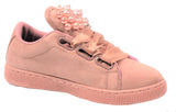 Wholesale Women's Sneakers Lace Up Embellished Trendy Comfortable Women's Shoes Camila NG74