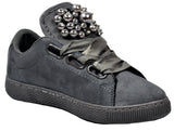 Wholesale Women's Sneakers Lace Up Embellished Trendy Comfortable Women's Shoes Camila NG74