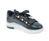 Wholesale Women's Sneakers Lace Up Trendy Comfortable Women's Shoes Mckenzie NG76