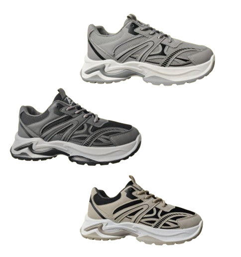 Wholesale Men's Shoes Athletic Lace-Up Sneakers Asher NPE71