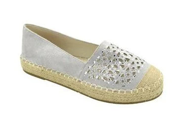 Wholesale Women's Feminine Style Shoes Slip On Flat Grace NG35