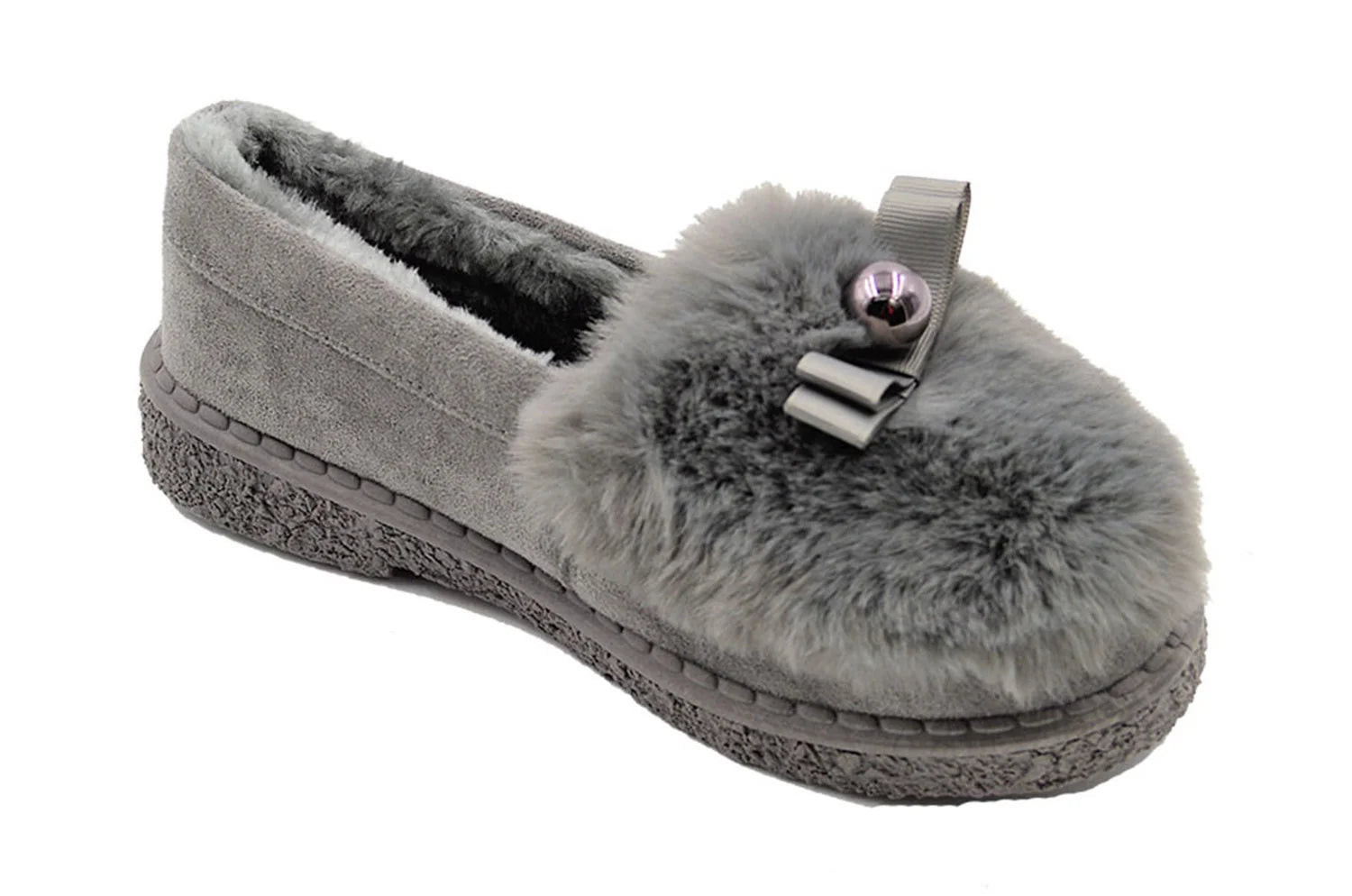 Wholesale Women's Cozy Slip-On Moccasin Loafers Bailey NG81