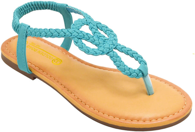 Wholesale Women's Stylish Sandals Flat Embellished Stella NG87