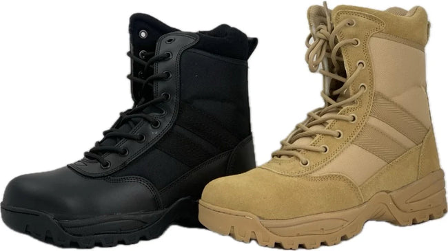 Wholesale Men's Tactical Sport Dryguard Waterproof Leather Shoes NE05