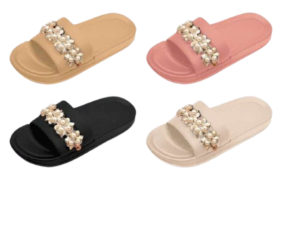Wholesale Women's Slippers Comfort Summer Assorted Mix Flip Flops Mary NPE95