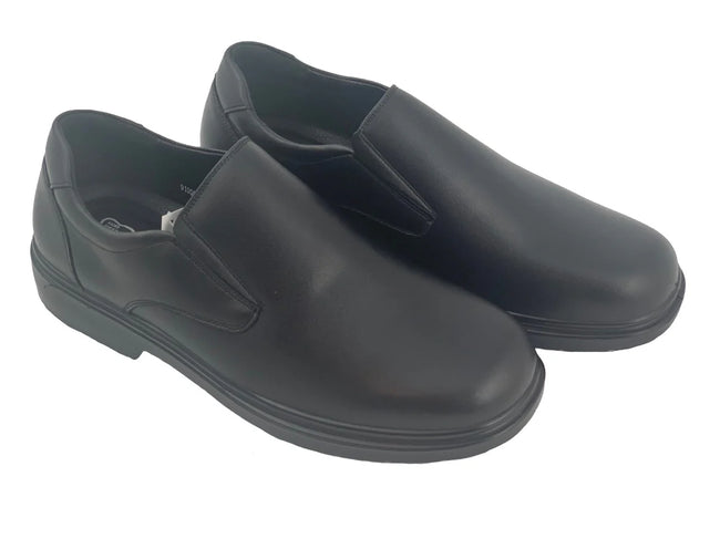 Wholesale Men's Leather Oil Slip Resistant Kitchen Leather Shoes NE91