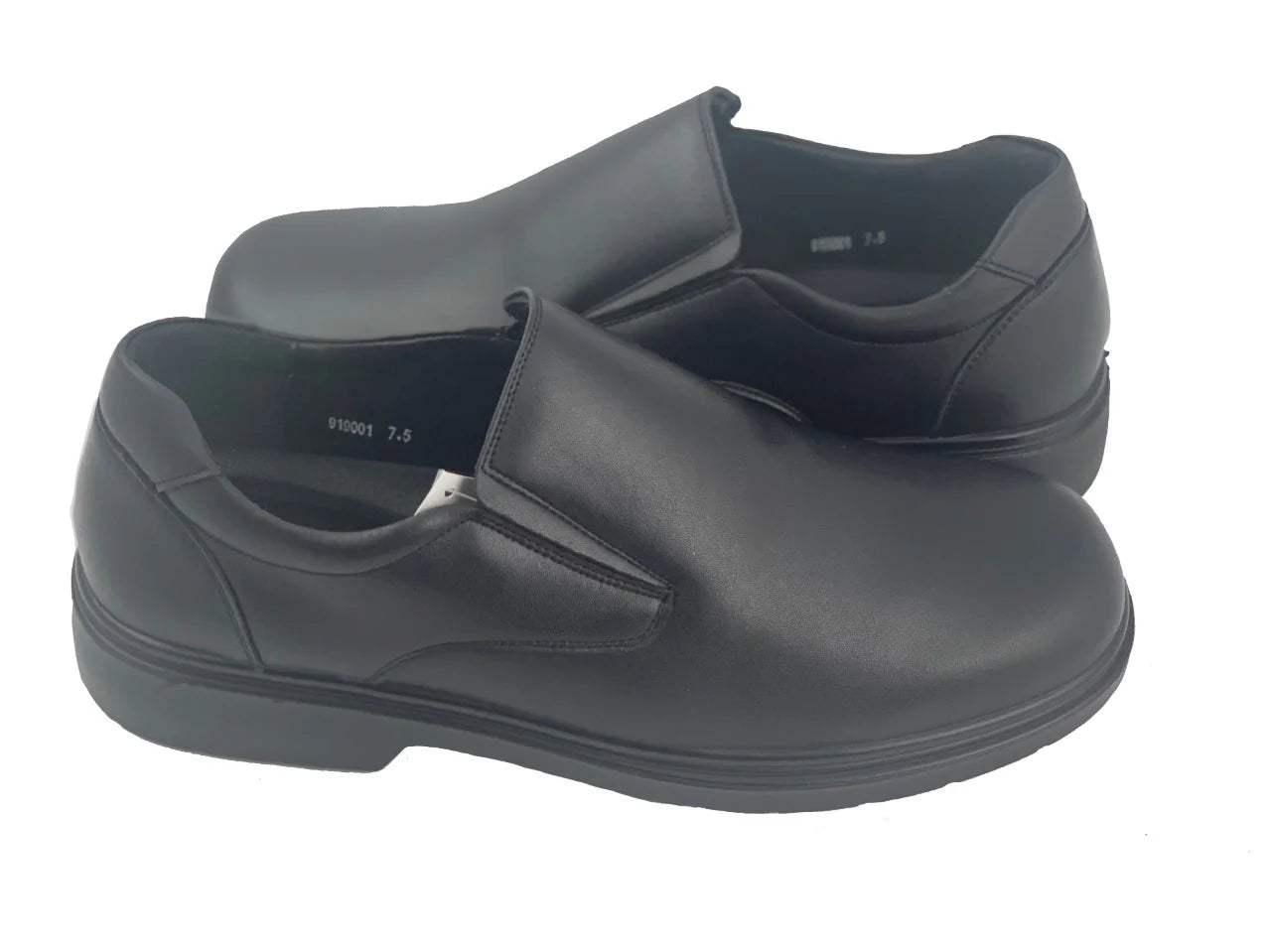 Wholesale Men's Leather Oil Slip Resistant Kitchen Leather Shoes NE91