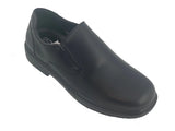 Wholesale Men's Leather Oil Slip Resistant Kitchen Leather Shoes NE91