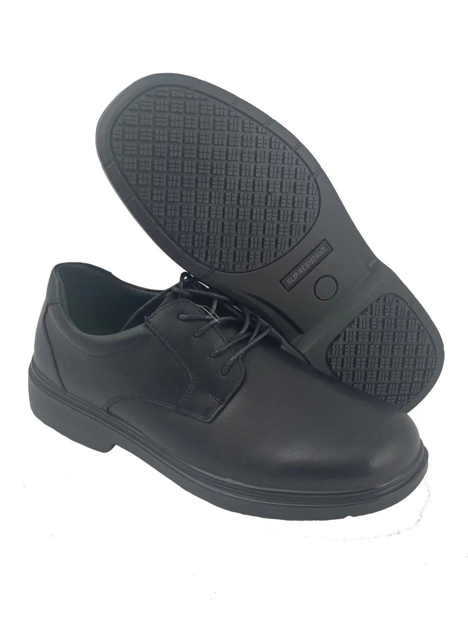 Wholesale Men's Leather Oil Slip Resistant Kitchen Waterproof Work Shoes NE92