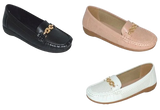 Wholesale Women's Street Style Moccasin Casual Loafers Hazel NG95